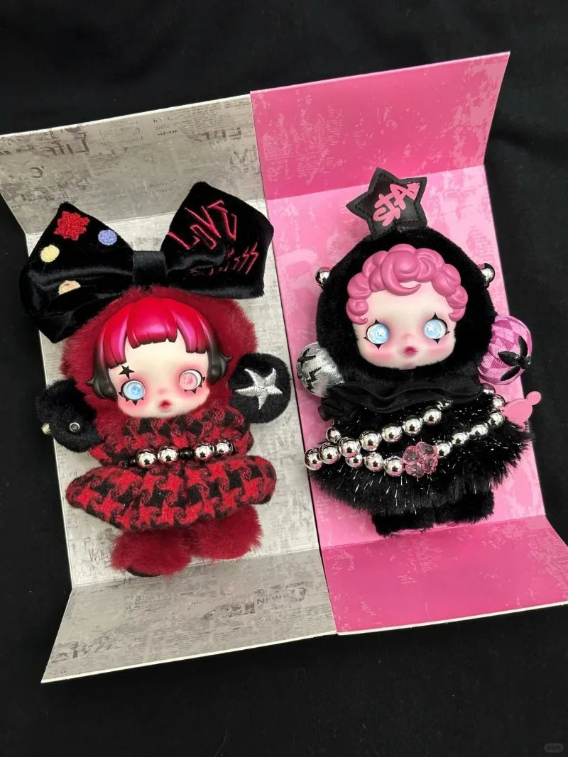 POPMART Original Genuine SKULLPANDA SP6000 Hertz & Starry Night Wish Tree Figure Hanging Card Beautiful Surprise Gift