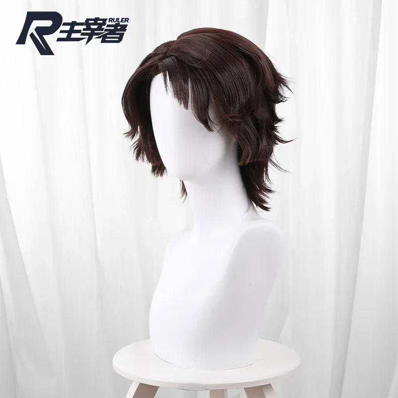 Game Identity V Cosplay New Survivor Puppeteer Matthias Czernin Wig Halloween Play Party Stage High Quality Short Curly Hair