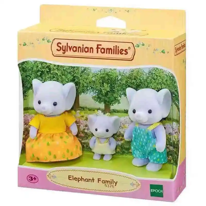 Originele Sylvanian Families Figuren Speelgoed Baby Dierenpop Familieset Popfiguren Kamerornamenten Kerst Massaal Speelgoedcadeau