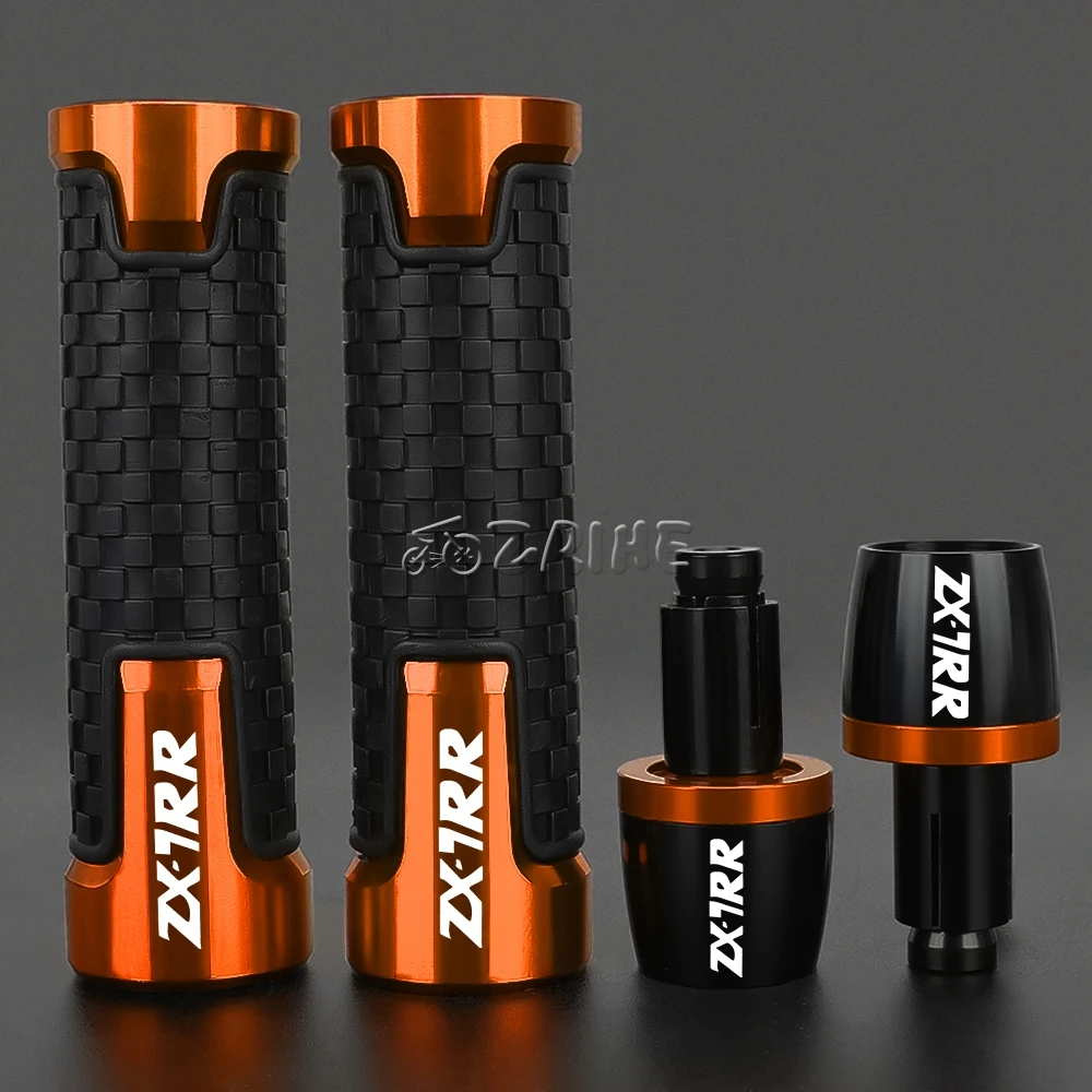 

For Kawasaki ZX7R ZX7RR ZX 7RR ZX-7RR 1989~2004 2003 2002 2001 2000 1999 1998 Motorcycle Handlebar Grips Ends Plug Slider Caps