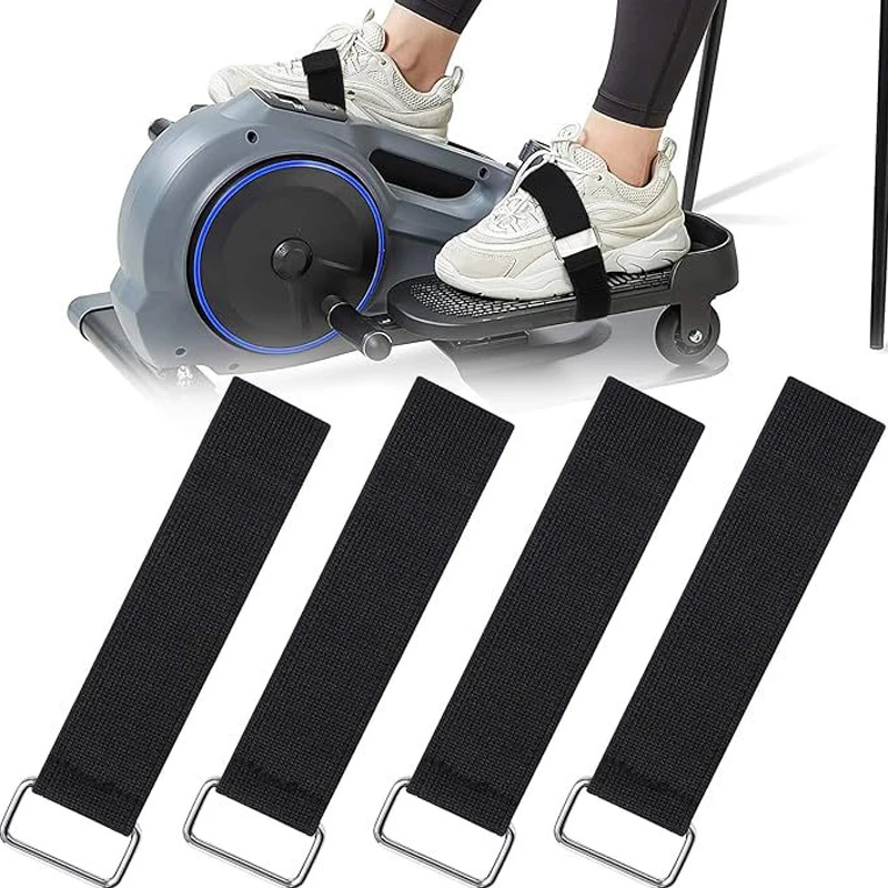 2PCS Or 4PCS Under Desk Elliptical Training Band Elliptical Leg Exerciser Machine Pedal Strap