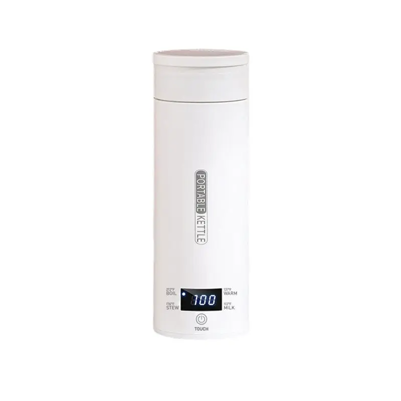 A21F-4 Temperature Electric Heating Kettle Leakproof Portable Fast Water Boiling Bottle 220V Hot Water Cup Sealed EU Plug
