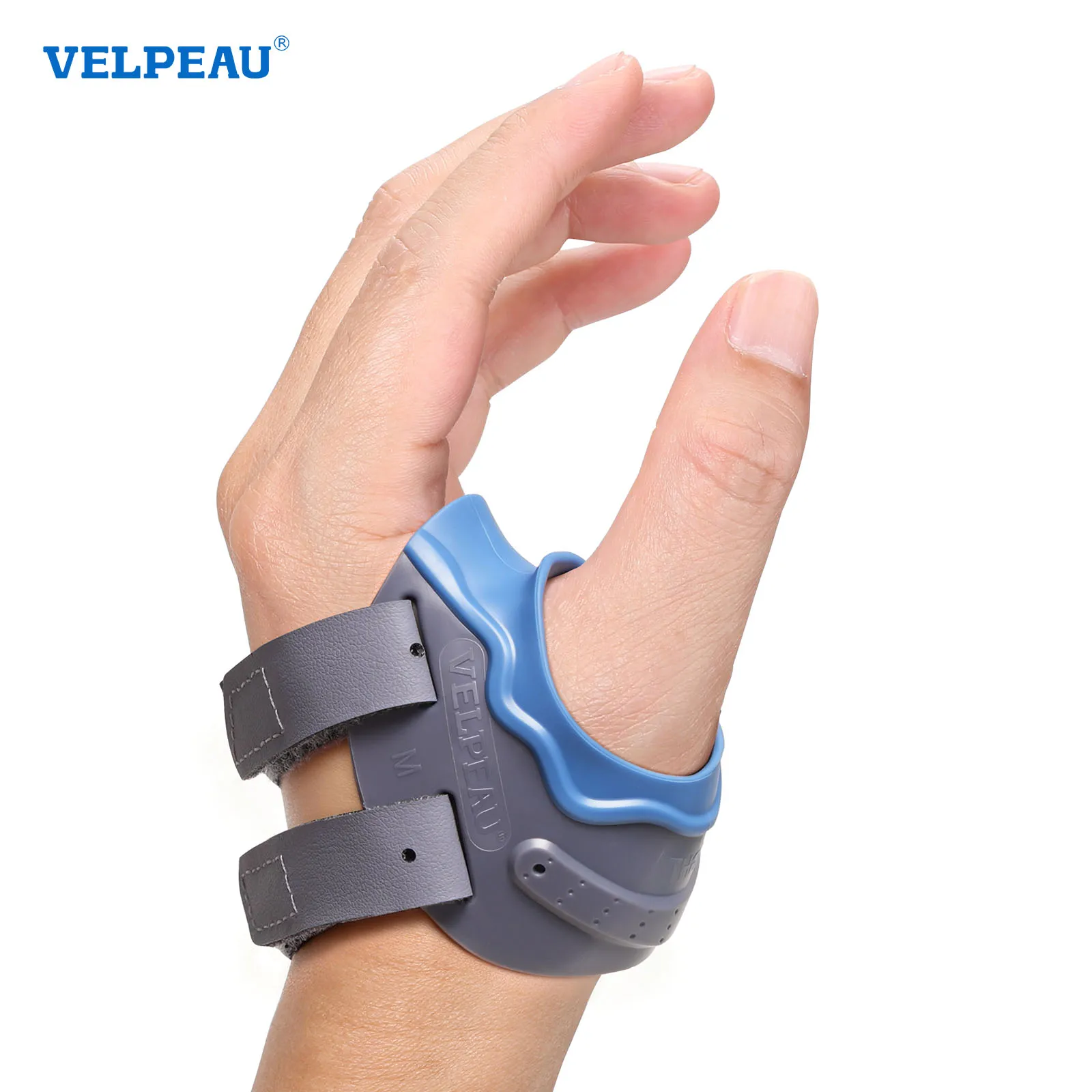 Attelle de pouce VELPEAU CMC avec attelle de restriction à mémoire de forme, stabilisateur de la articulation du pouce CMC pour soulager la douleur de l'arthrite basale du pouce