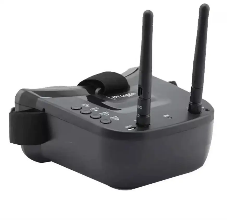 

5.8G 40CH Dual Antennas FPV Goggles Monitor Video Glasses Headset HD With 4.3 Inch LCD Display FPV Monitor for Racing Drone