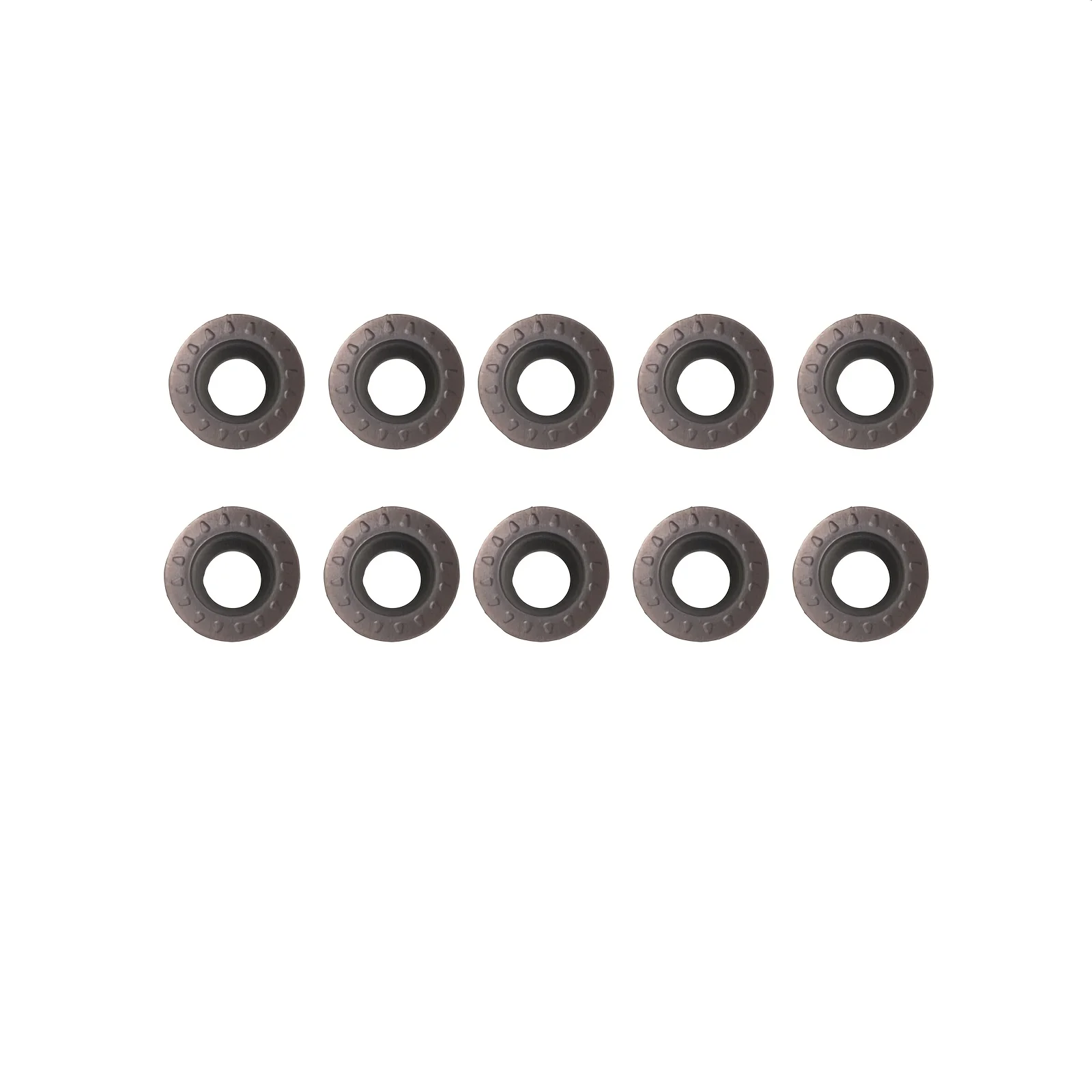 RPMT10T3MOE VP15 Carbide Turning Inserts for Aluminum Copper Steel - CNC Lathe Tools for Automotive Aerospac