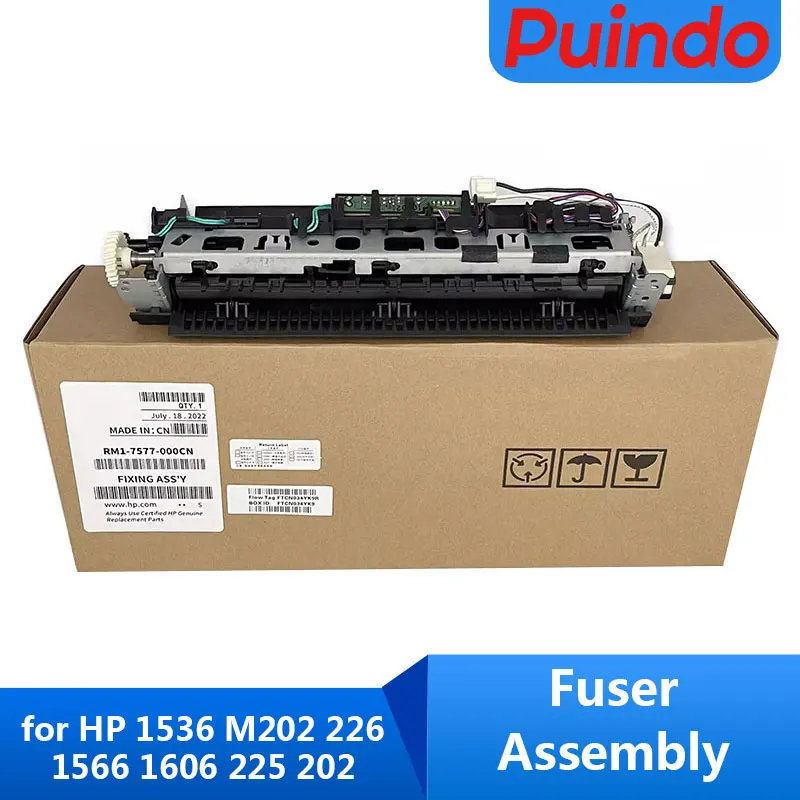 Original RM1-7577-000CN Fuser Assembly For HP 1536 M202 226 1566 1606 225 202 For Canon 4452 4712 4752 215 216 Fuser Unit