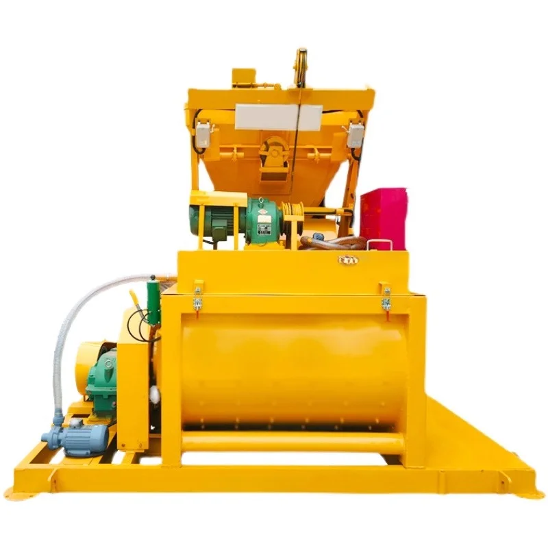 

Automatic mobile cement mixing plant for construction site