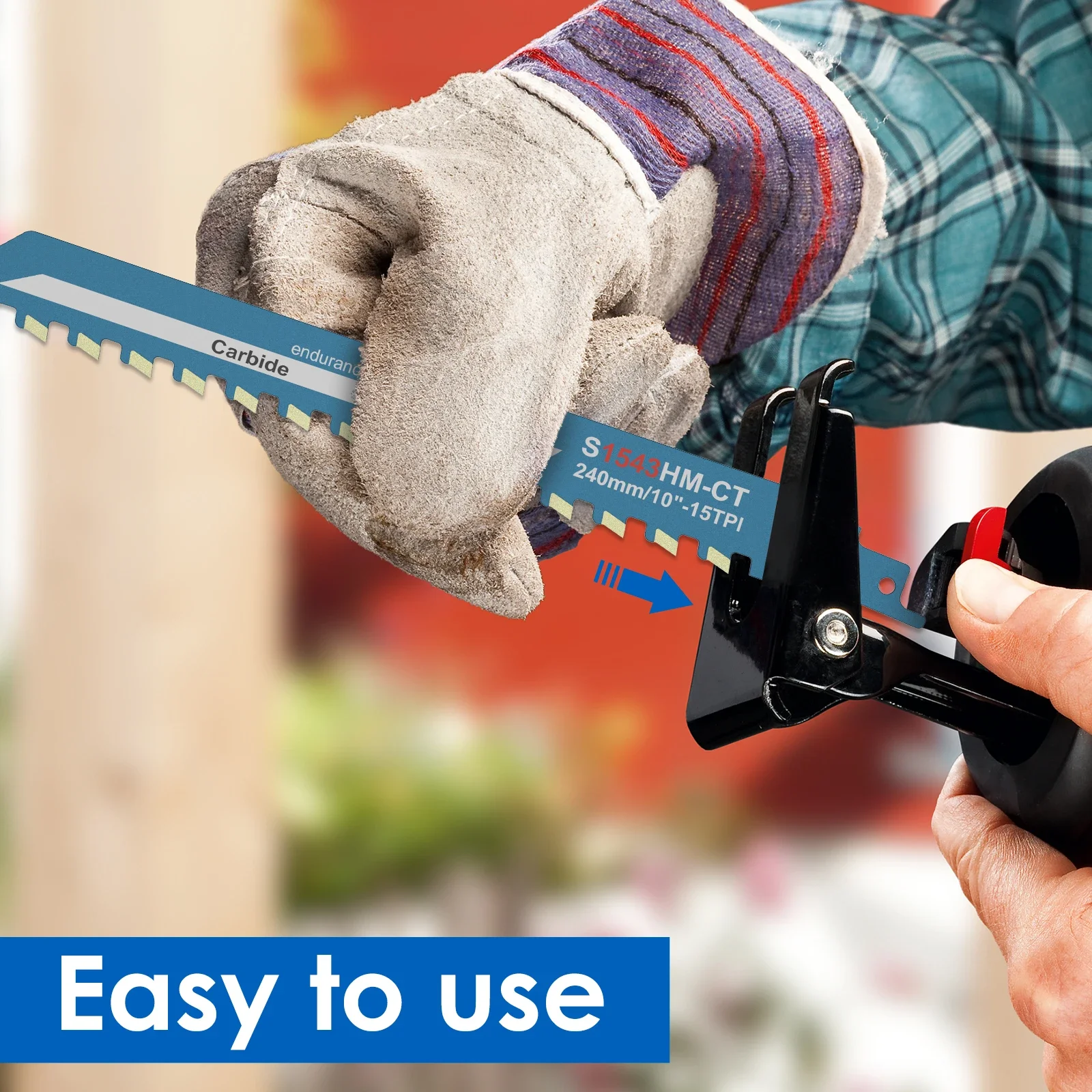 الترددية المنشار بليد 10/12/18/20 بوصة العالمي قطع Recip Sabre شفرة المنشار سبائك الصلب الطوب الخرسانة قطع المنشار بليد #5