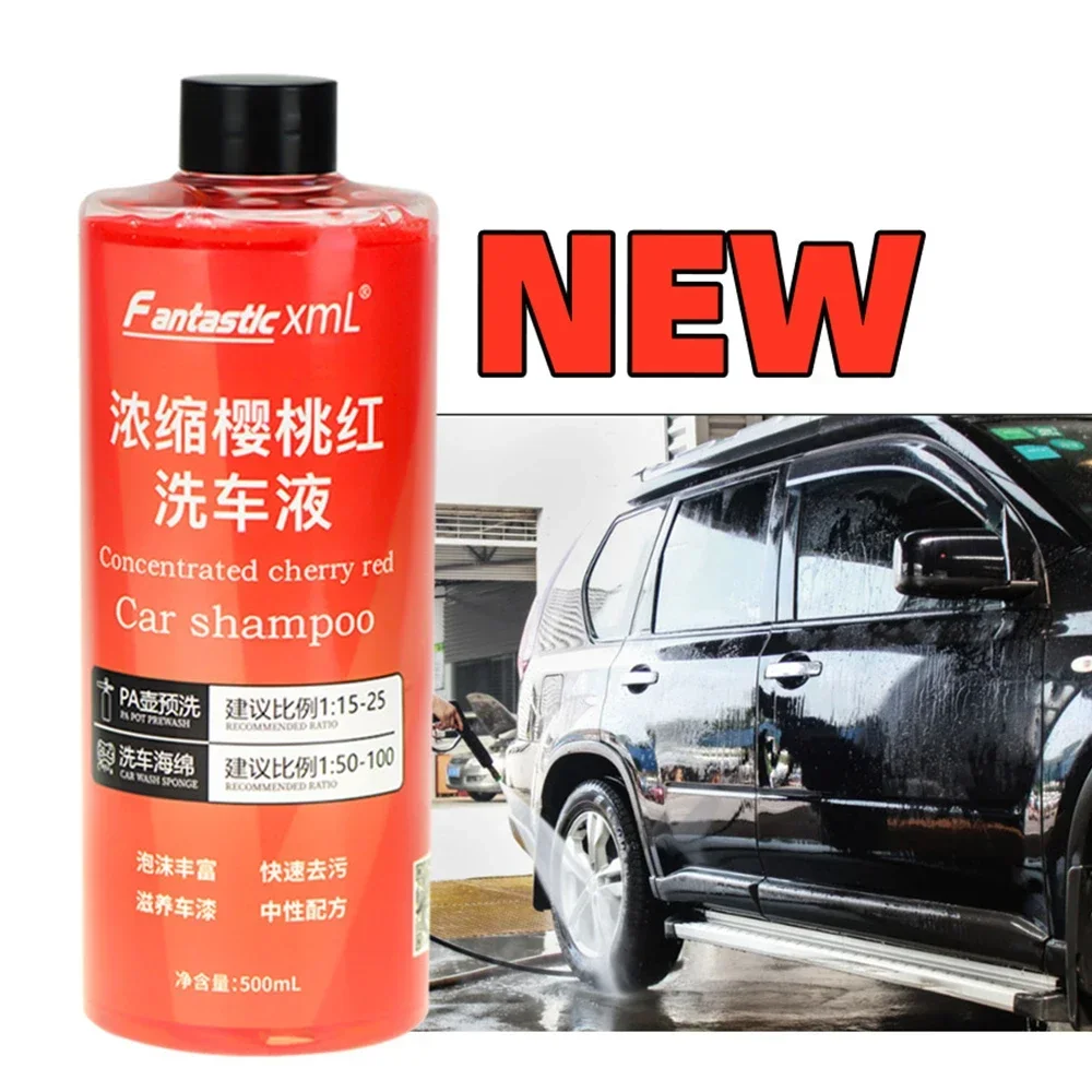 

1:100 Pink Foaming Car Wash Shampoo Soap Works With Foam Cannons Foam Guns or Bucket Washes Automotive shampoo Cleaning Tools