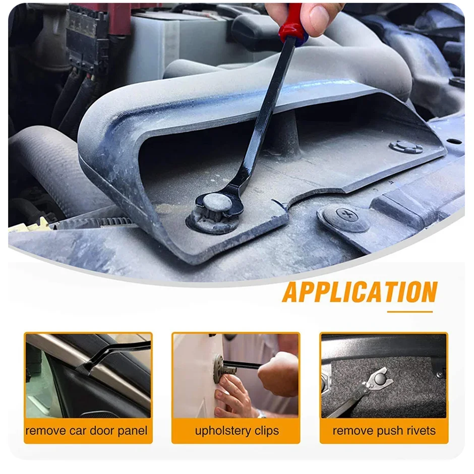 Auto Door Clip Panel Trim Removal Tools Kits Navigation Blades Disassembly Plastic Car Interior Seesaw Conversion Repairing Tool