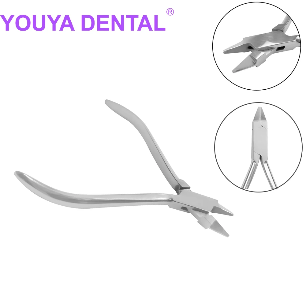 

Стоматологические Ортодонтические Плоскогубцы из нержавеющей стали Плоские щипцы для зубной проволоки гибкие плоскогубцы стоматология лаборатория стоматология инструменты Instr