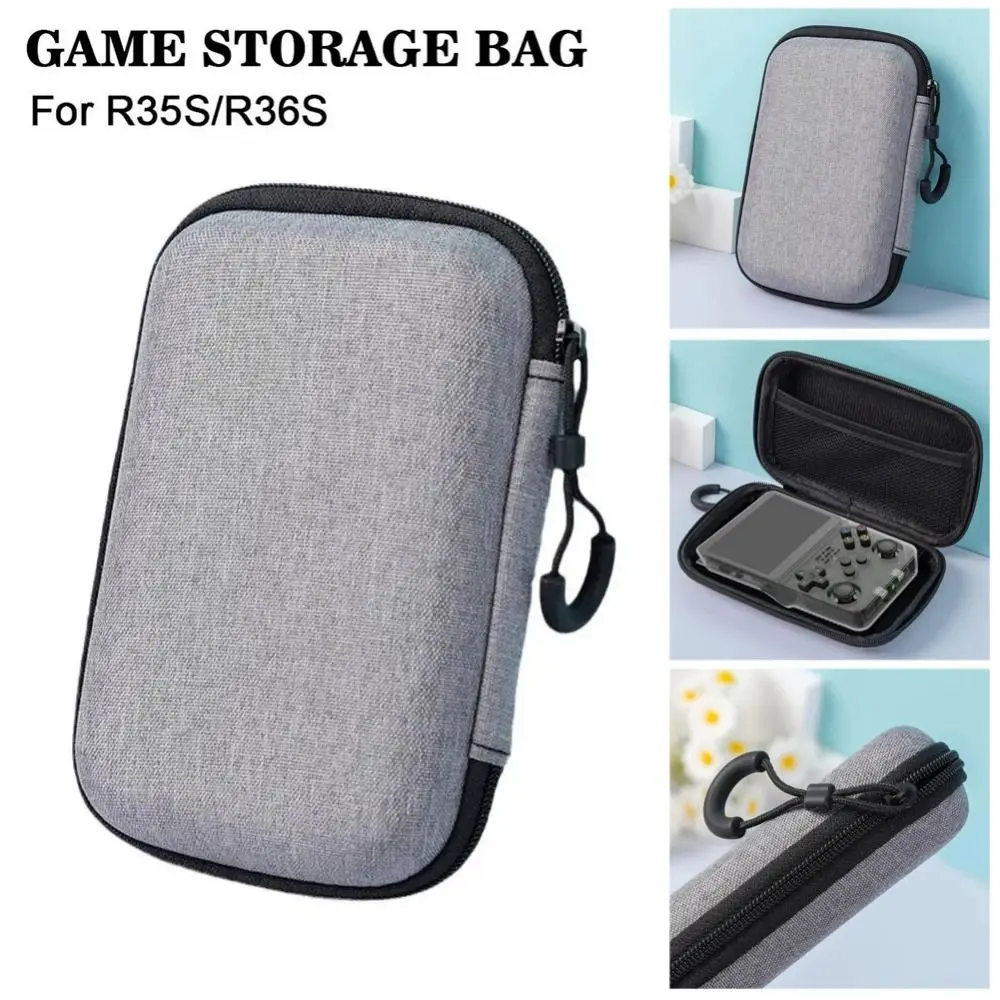 Sac de transport à fermeture éclair pour Console de jeu, sac de rangement rigide en EVA, résistant aux rayures, Anti-chute, Portable, 1 pièce