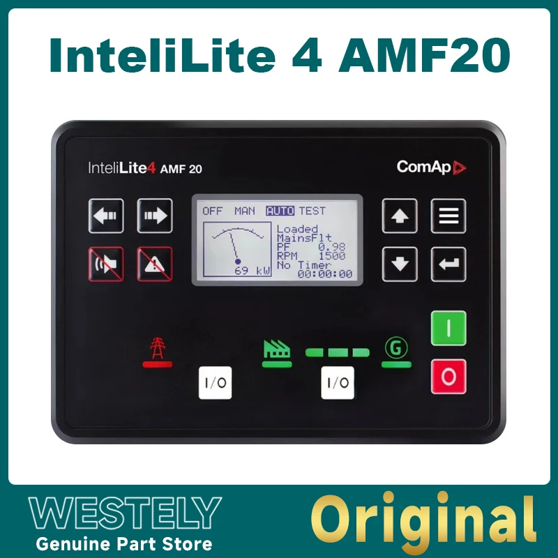 Genuine InteliLite 4 AMF20 Diesel Genset Control Panel AMF 20 LCD Remote Monitor