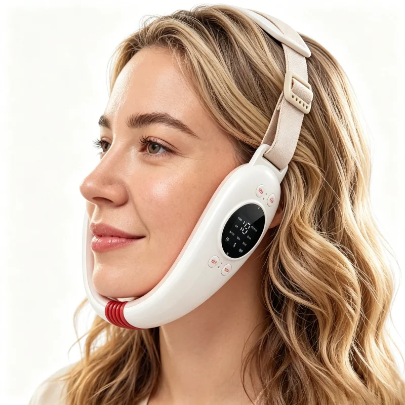 

Advanced 6-Mode Double Chin Reducer - USB Rechargeable Facial Massager for Skin Care & Beauty Treatments - Ideal for Young Women