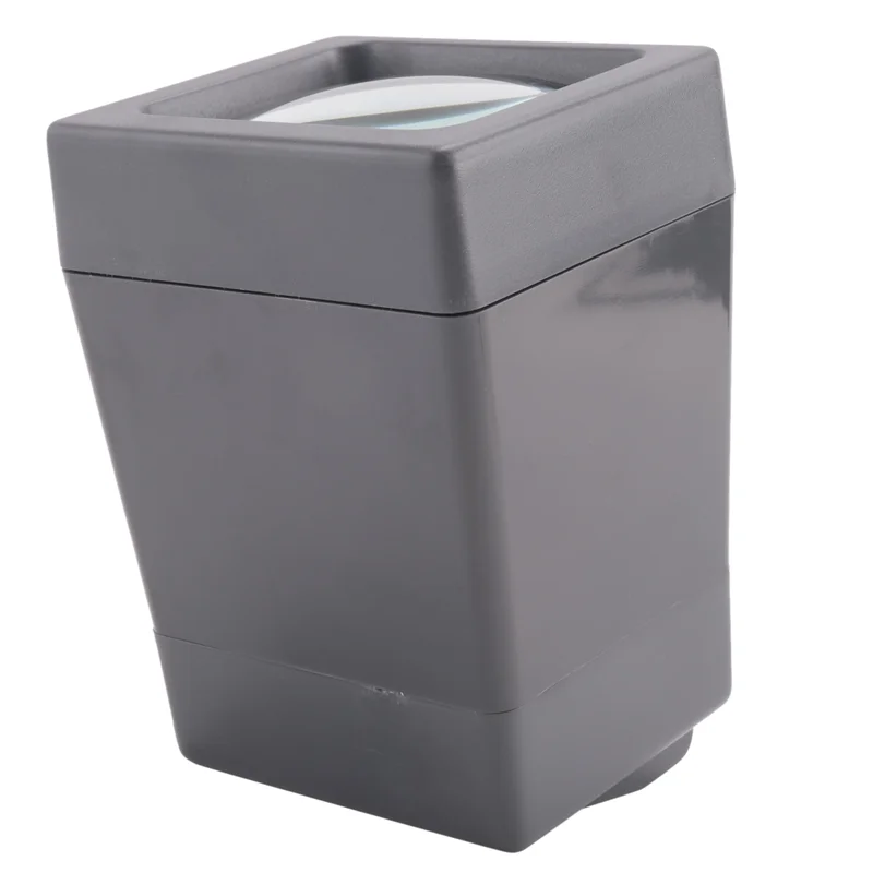 Visor de corrediça e filme de 35mm, visualizador negativo, visualização iluminada por LED de mesa, ampliação 2X durável fácil de usar