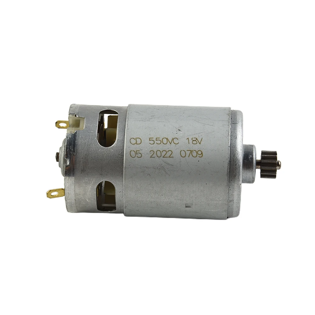 

Replacement RS550 Motor 13 Teeth for For cordless Drill GSB/GSR120 LI 18V Strong Magnetic Carbon Brush and Metal Construction