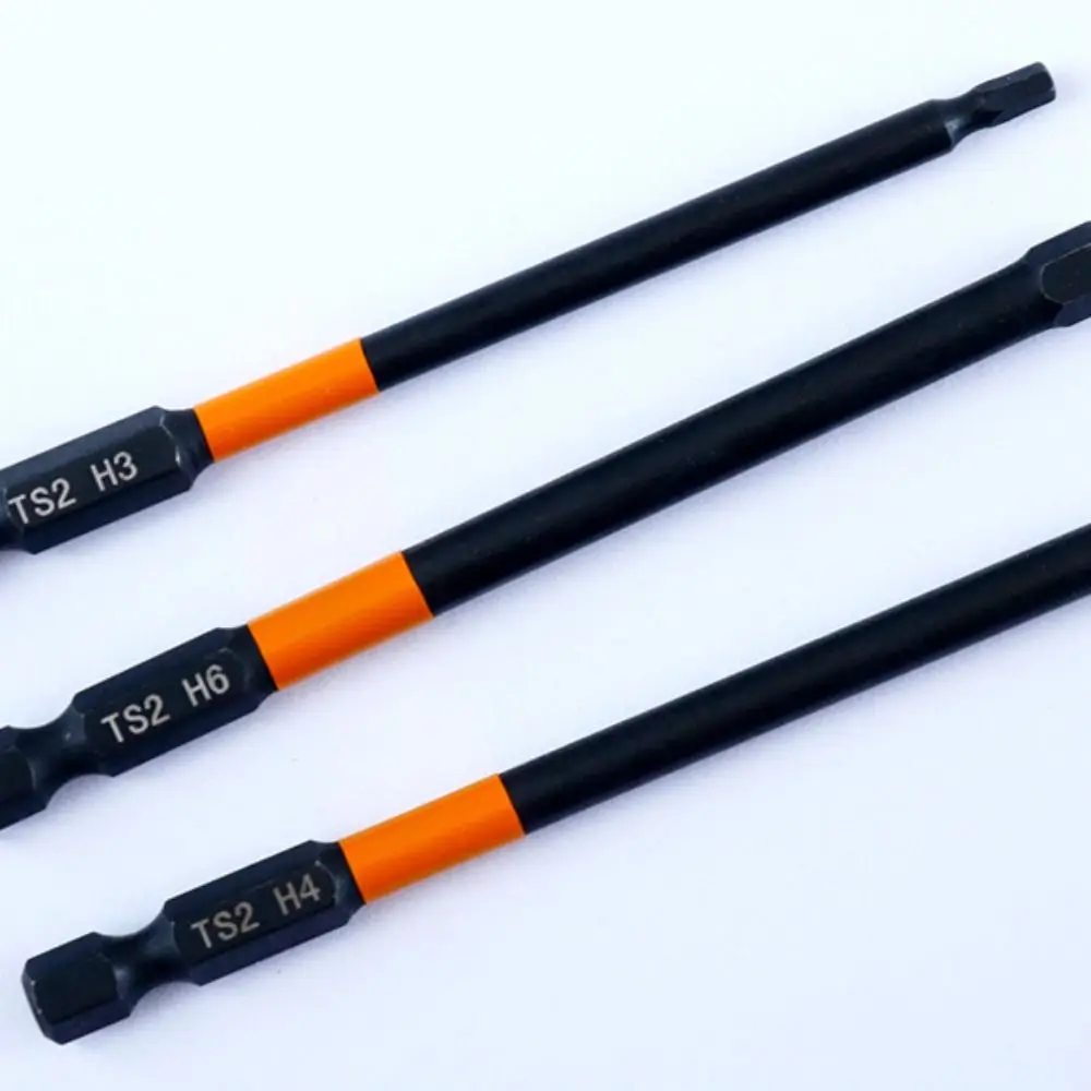 

6Pcs High Quality Magnetic Screwdriver Bit 1/4 Shank Drill Bit Set Hexagonal Drill Bit Durable Lengthen Screwdriver Socket Bit