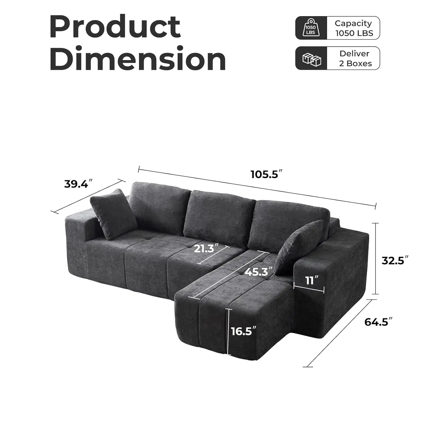 Thumbnail 2 - #5 Best Rated Modular Sectional Sofas to Buy in 2026