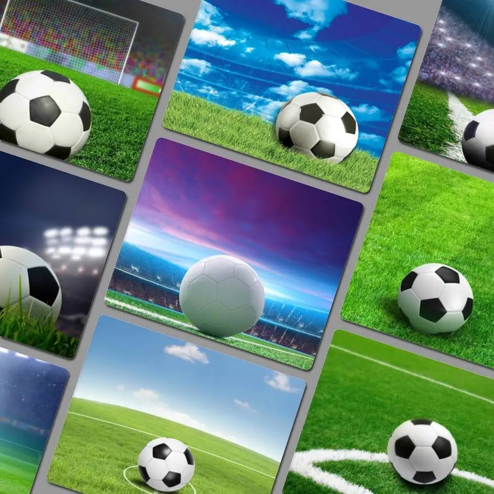Futebol personalizado pele teclado tapete de mesa estudantes gabinete pc gamer desktop mouse pad tapetes de escrita