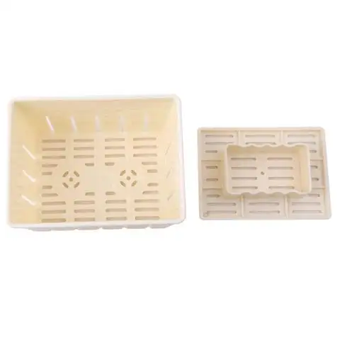 

DIY Plastic Tofu Press Mould, Homemade Tofu Mold, Soybean Curd Tofu Making Mold, Kitchen Cooking Tool