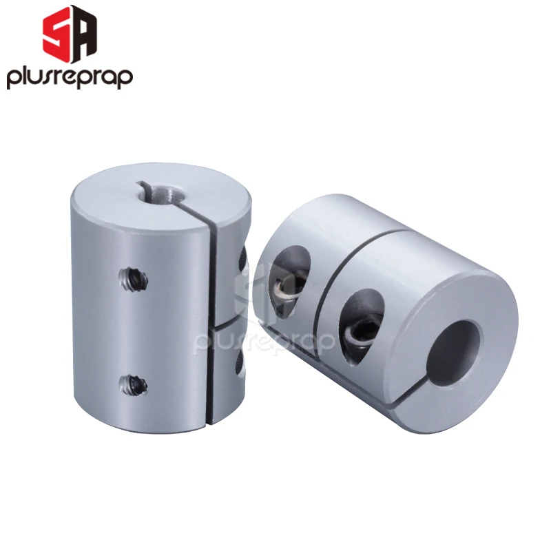 3D ชิ้นส่วนเครื่องพิมพ์แข็ง Shaft Coupler Clamp Stepper มอเตอร์เซอร์โวข้อต่อ D20 L25 5X8X25มม.สำหรับ Cr10 ender-3 T8สกรูตะกั่ว