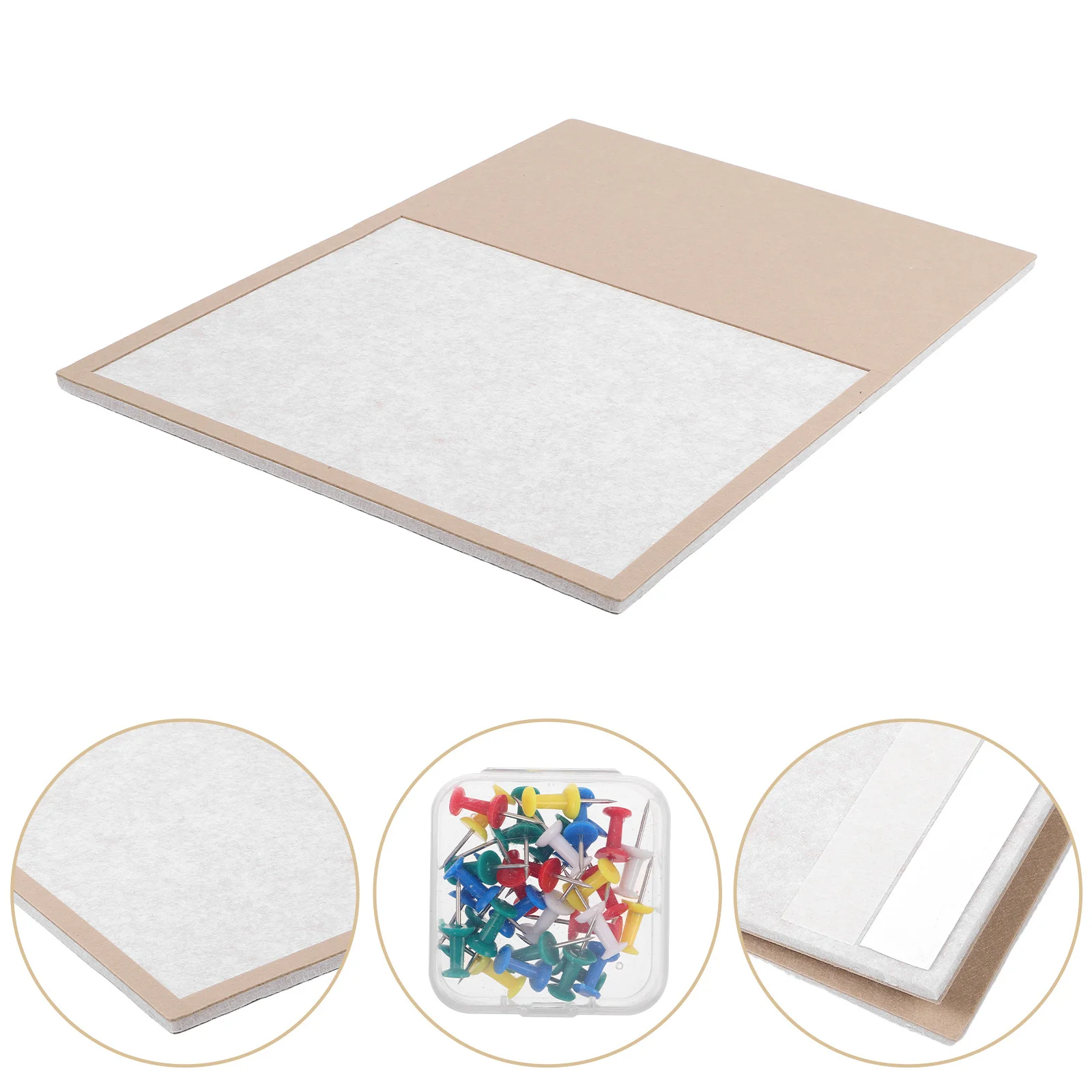 

Modern Felt Photo Background Board Large Fabric Bulletin Board for Office Bedroom Living Room Wall Decorative Display Panel