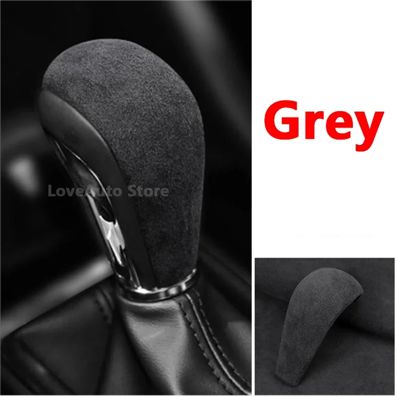 For Mazda 3 Axela 2019-2022 Car Knob Cover Gear Head Shift Knob Cover Gear Shift Collars Case Accessories