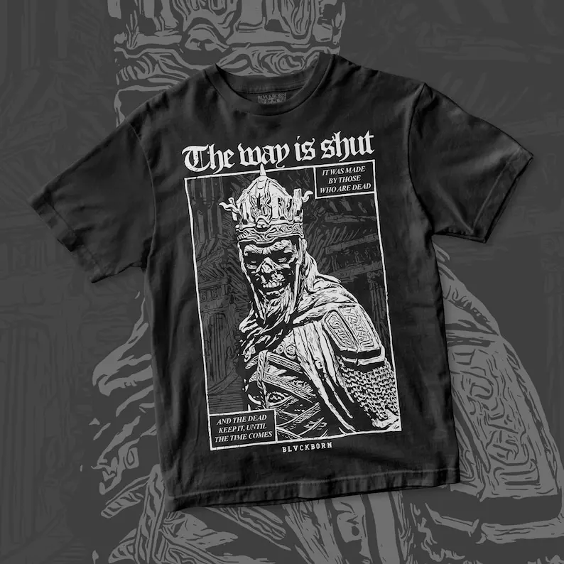 

The Way Is Shut cotton shirt
