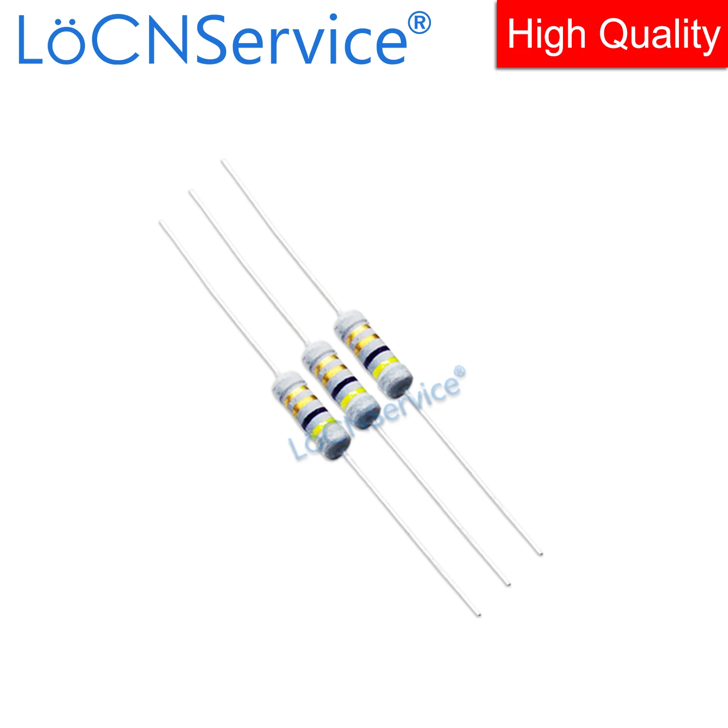 LoCNService 500PCS/LOT 5% 1W 10R 12R 15R 18R 20R 22R 24R 27R 30R 33R 36R Carbon Film Resistor DIP OHM