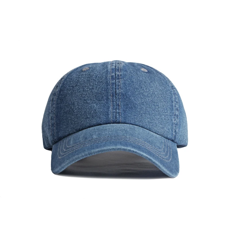 High Quality Denim Baseball Cap Men Women Jeans Snapback Caps Casquette Plain Bone Hat Gorras Casual Adjustable Dad Male Hats