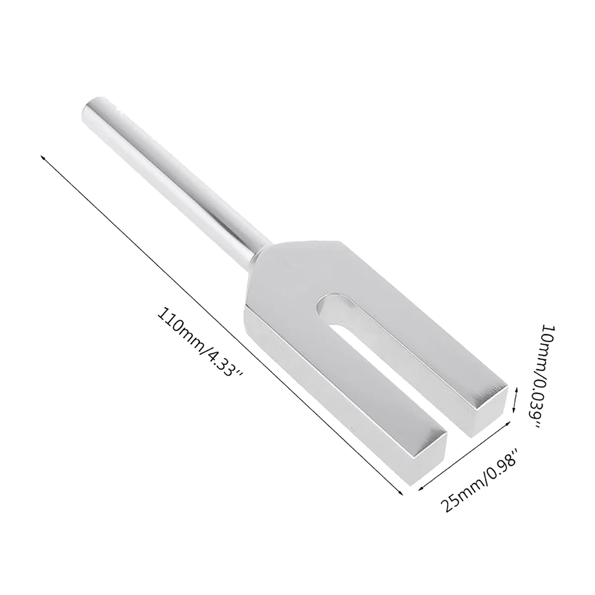 مجموعة شوكة ضبط ABGN 9X 4096 هرتز 4160 هرتز 4225 هرتز مجموعة شوكة ضبط مع المطارق الخشبية وحقيبة ملابس نمط 2