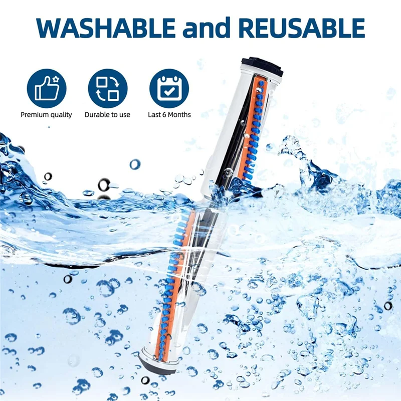 B82B-For Eureka Sanitaire Vibragroom II Series مكنسة كهربائية تستقيم تجارية بديلة فرشاة الأسطوانة: 53270A معدنية