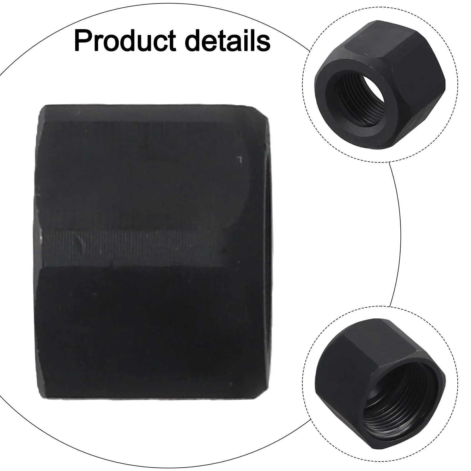 

48680031 Metal Collet Nut for 1/4 inch Die Grinders For 248520 248620 278420 5192 5194 5196 and 272320 Compact Router