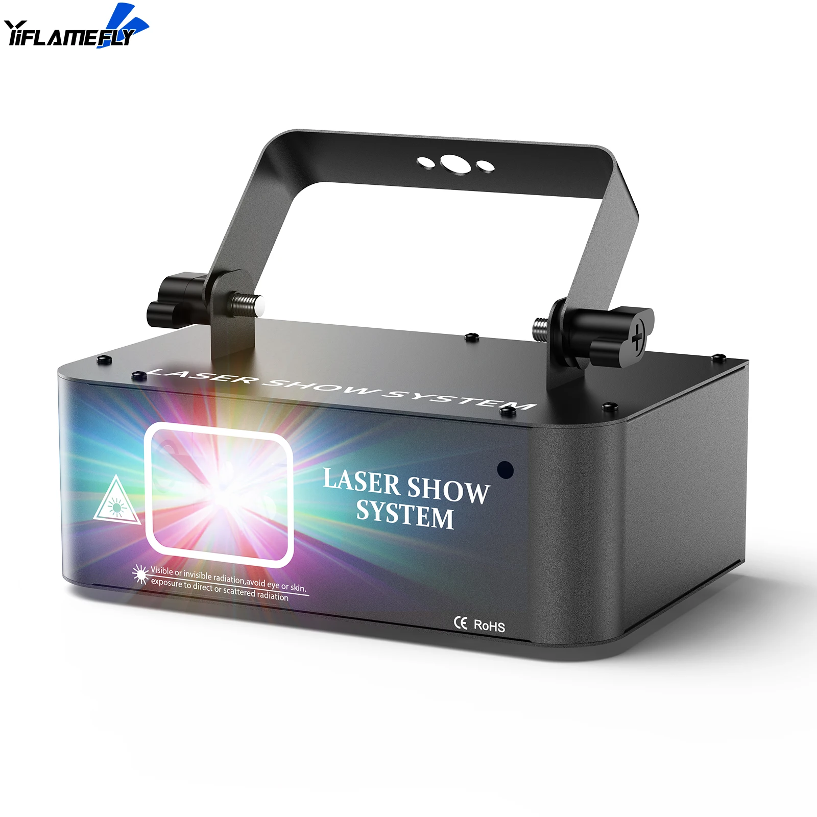 

Yiflamefly DMX512 LED Indoor Stage Lights RGB Effect Stage Light Sound Activated Bedroom for DJ Disco Church Birthday Party Xmas