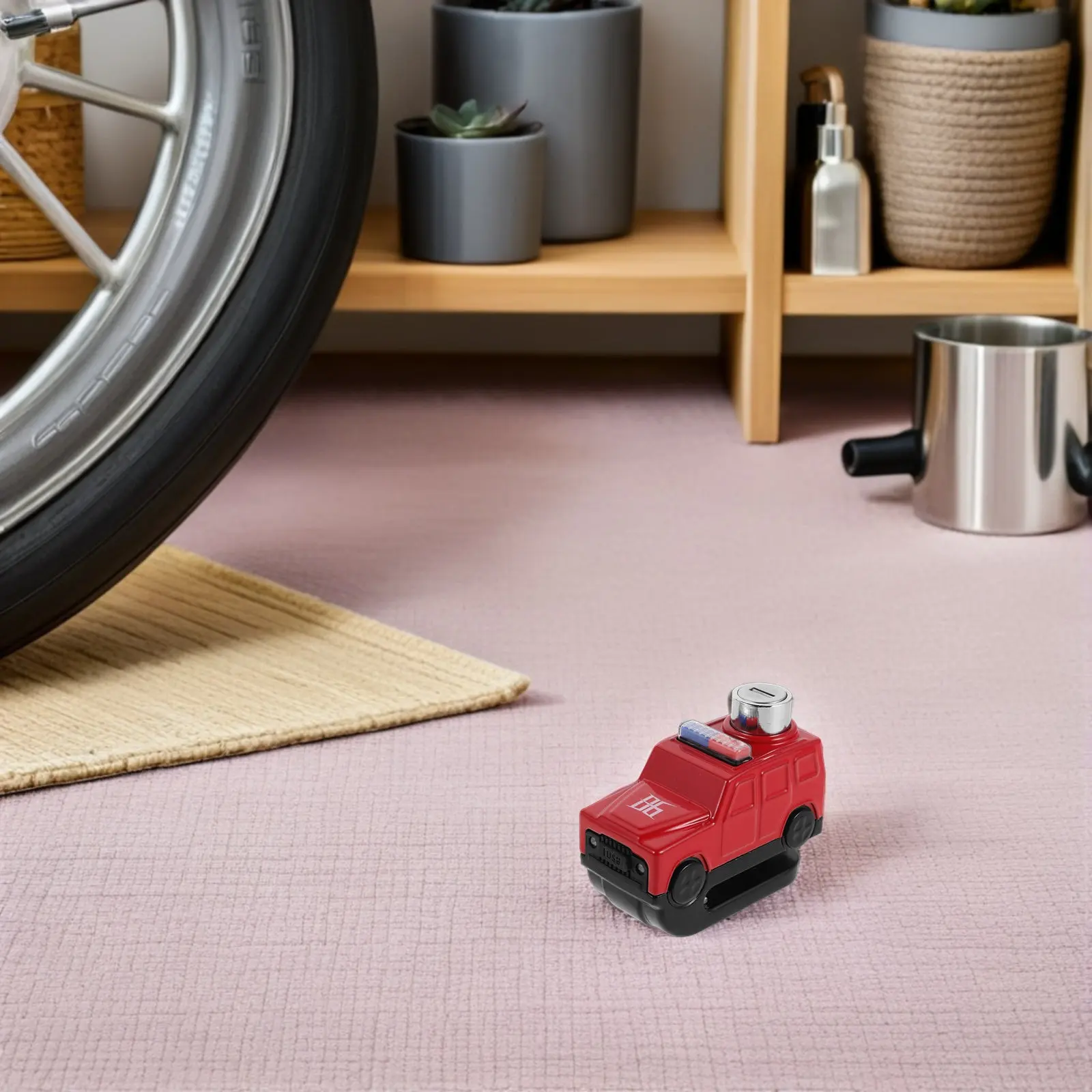 

Перезаряжаемый противоугонный дисковый замок-сигнализация для велосипедов, 110 дБ, в форме автомобиля, с питанием от USB, для велосипедов и мотоциклов