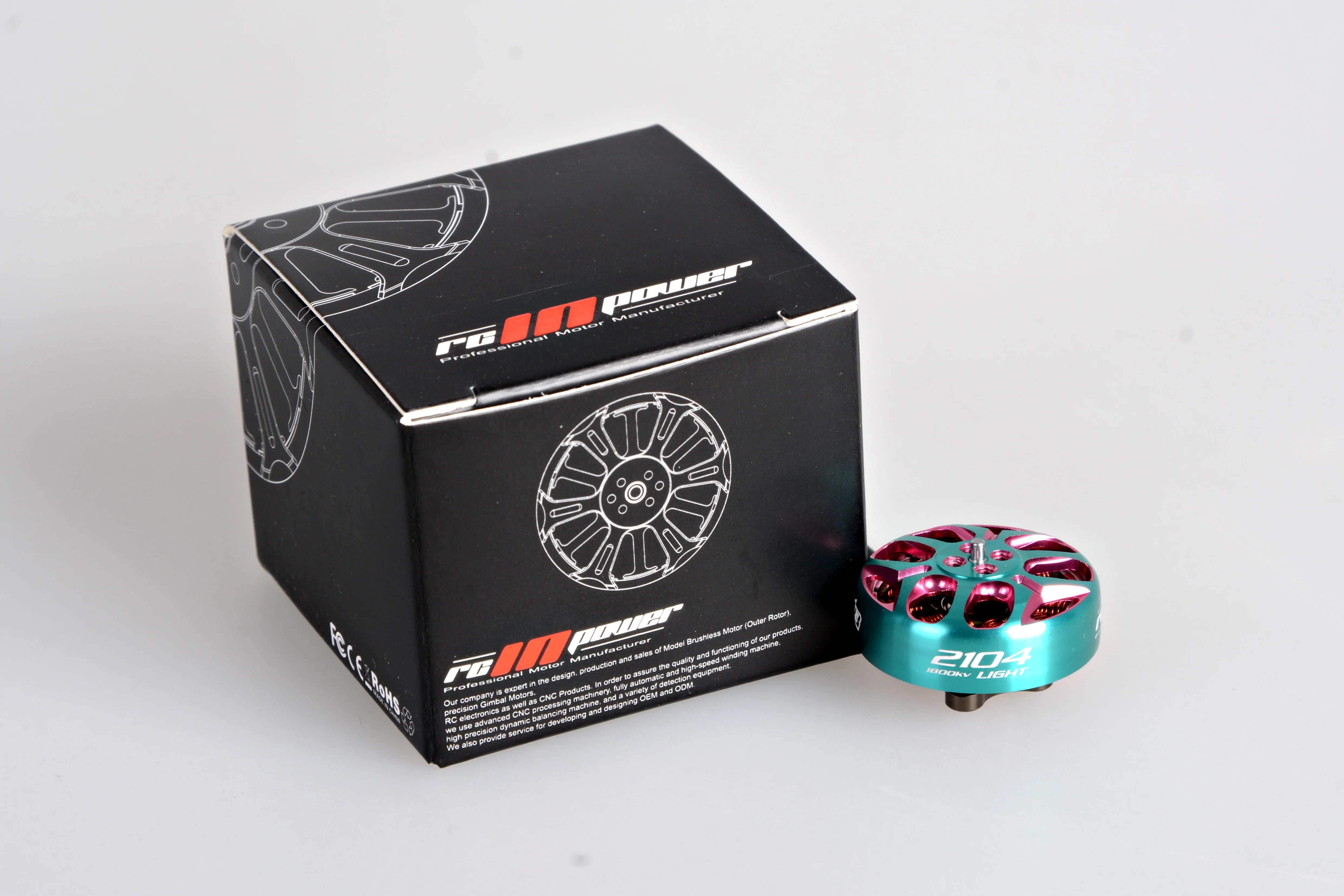 Rcinpower Gts V3 2104 lekki silnik bezszczotkowy 12 n14p 1800kv 3000kv 3-6s do Rc Fpv Freestyle modele dronów wyścigowych części zamienne