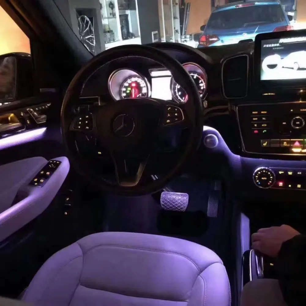 unique HYD  Ambient Lights Upgrade for Mercedes Benz GLE  W166 64 Colors