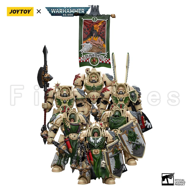 JOYTOY-figura DE ACCIÓN DE 40K, modelo de Anime de Dark Angels, Deathwing Knight, 1/18