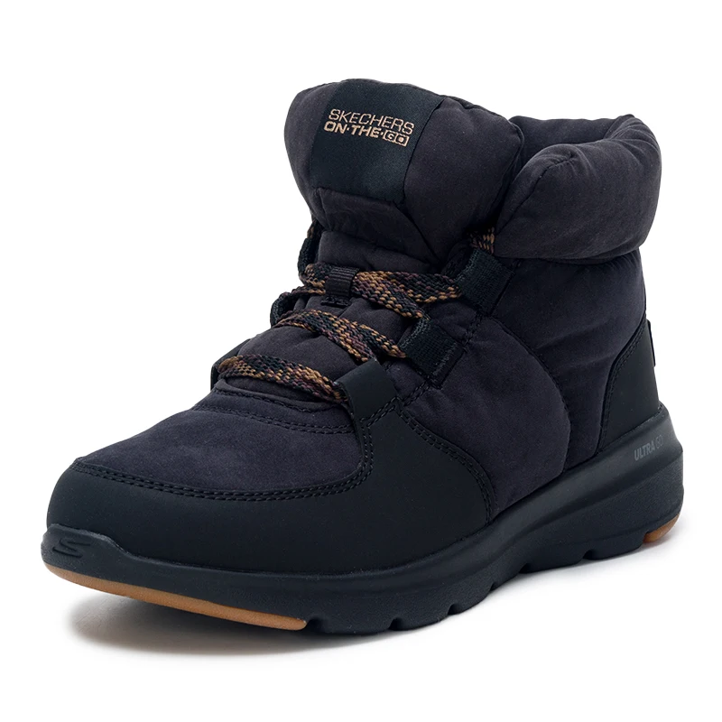 

Skechers Women's Shoes, Warm Sneakers, Casual Soft and Comfortable Plush Thick-Soled Snow Cotton Shoes 144194-Blk