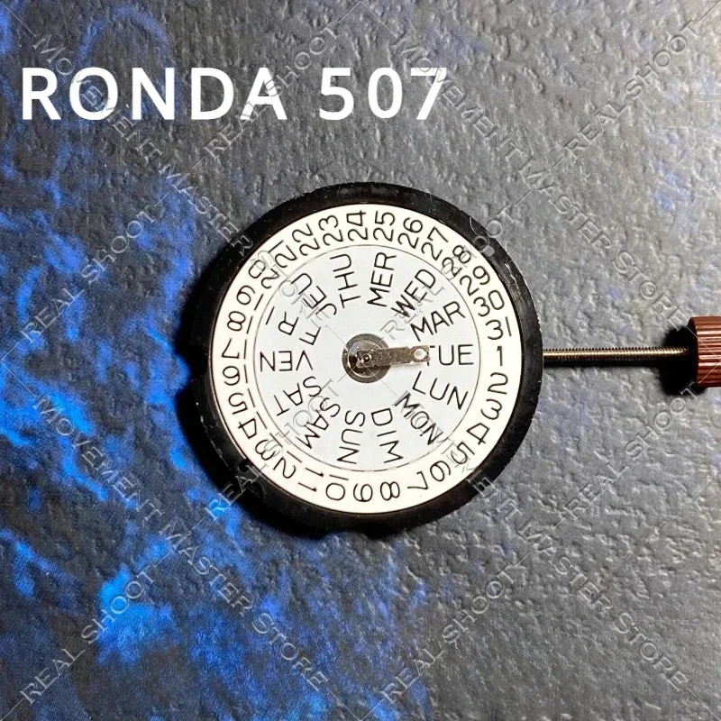 Ronda 507 Movement Original Genuine Goods Quartz Movement with Battery Watch Accessories