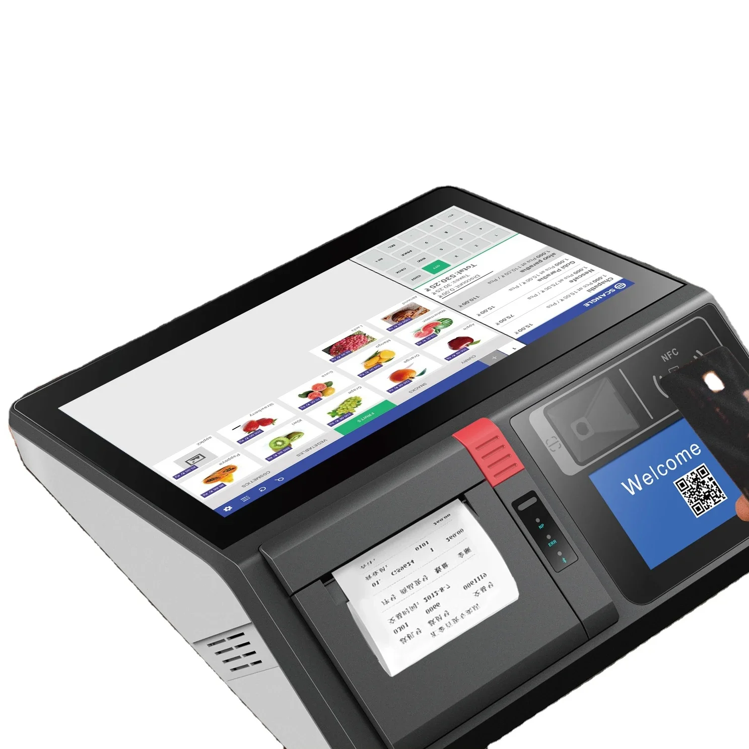 New Pos System retail Android Windows 11 Pos Machine with 4G LTE 5000mAh battery