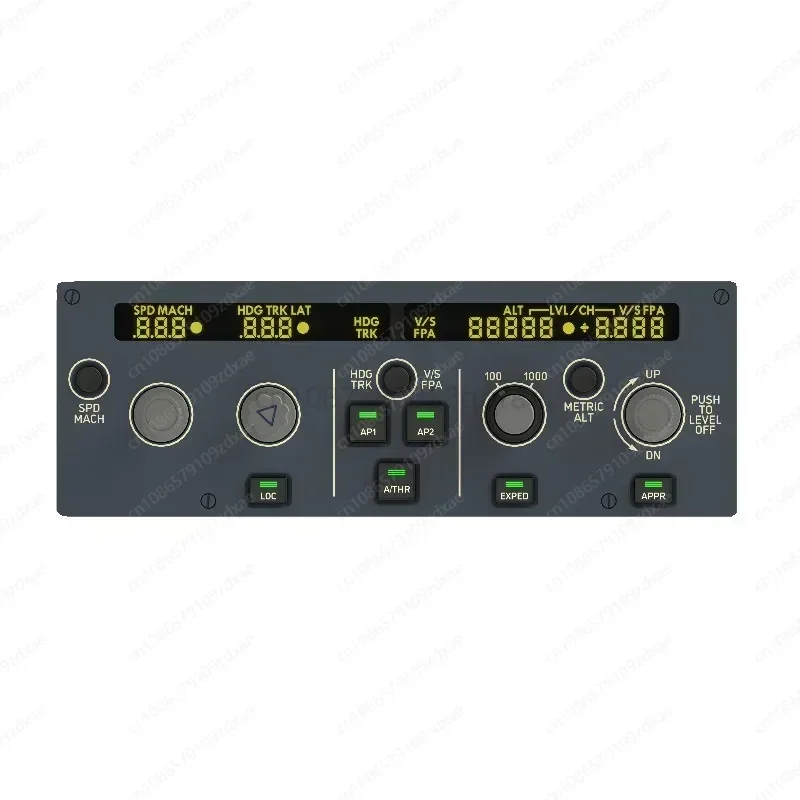 Cs  320 Airbus FCU Autopilot Panel Simulates Flight 2020 Xp P3d