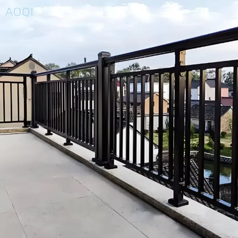 Modern Aluminum Alloy Fence Guardrail for Outdoor Use in Gardens Balconies Stairs & Villas-Multi-Purpose Water & Rust