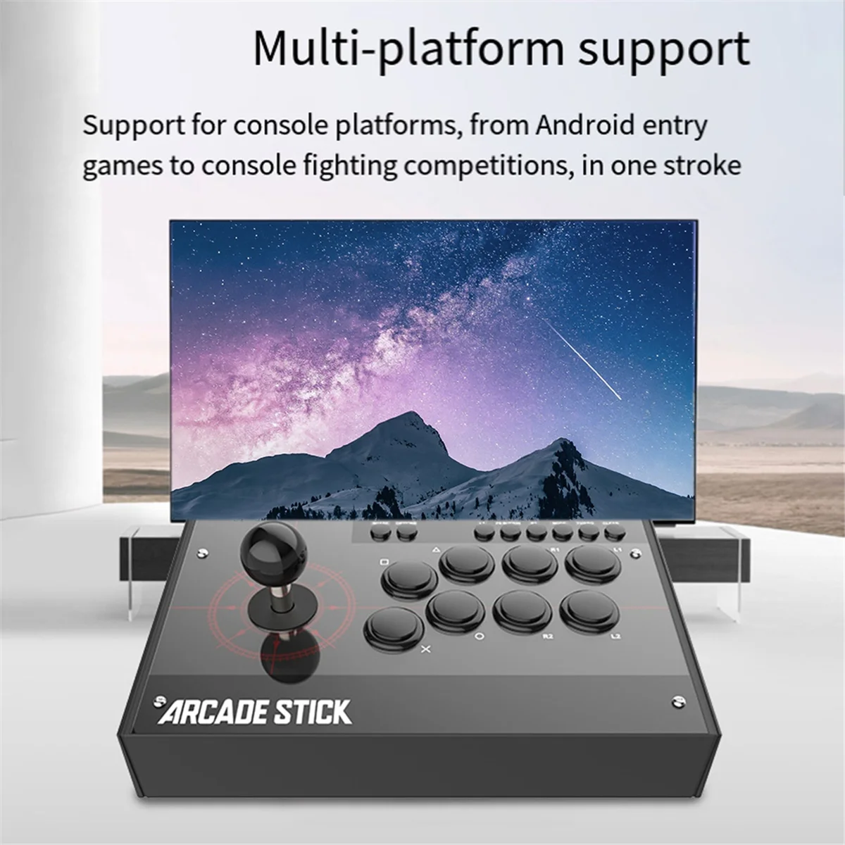 

N35R_Arcade Stick for Switch/PS5/PS4/PS3/XBOX ONE/XBOX 360/PC/XBOX SX