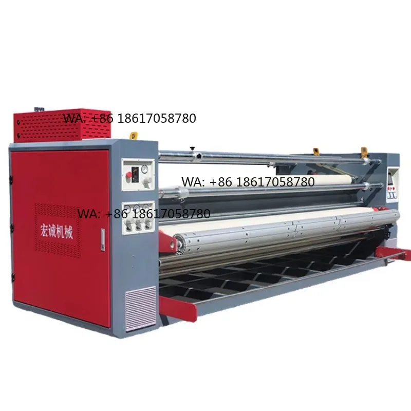 3.2M Printing Width 42cm Dia Oil Drum Sublimation Heat Transfer Press Machine Roll to Roll for Fabric Mouse Pads Banner Flag Etc