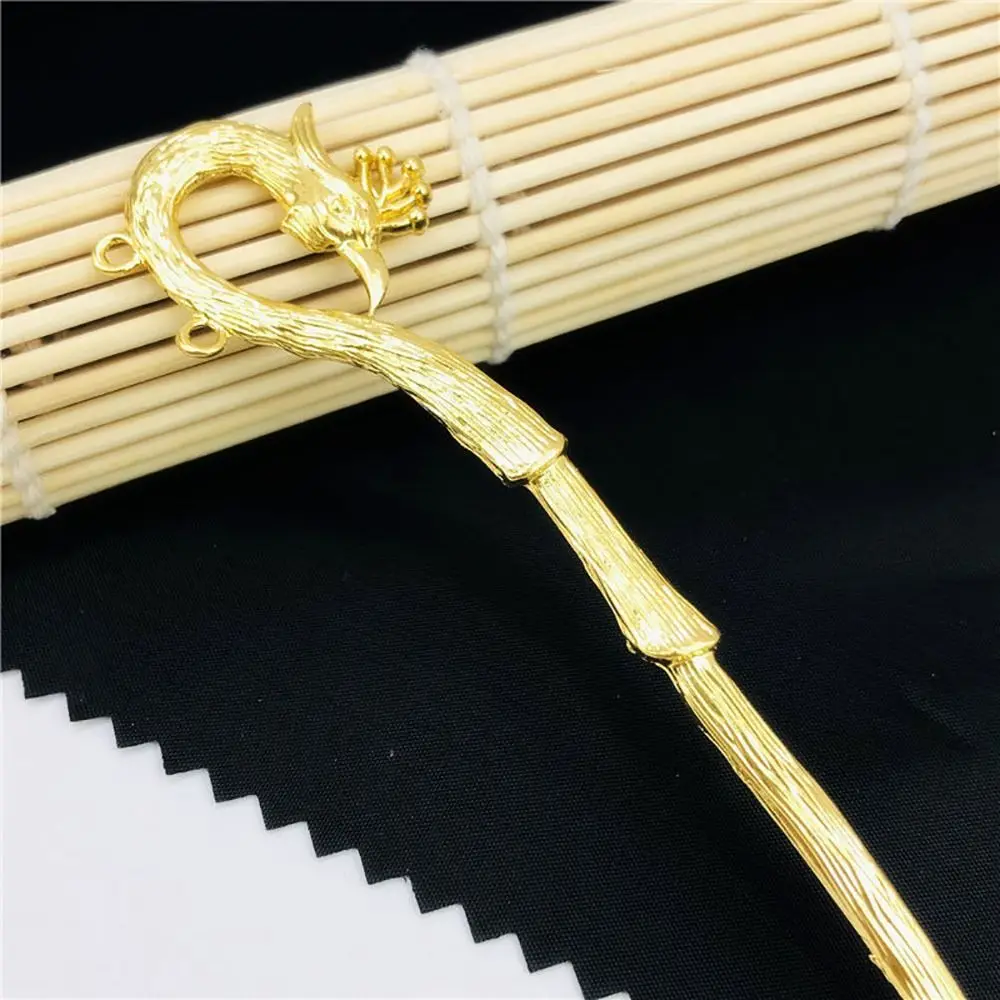 Hair Accessories Phoenix Tail Lamp Lantern Luminous Hanfu Hair Sticks Ancient Style Hairpin Glow Hairpin Chinese Style Headwear