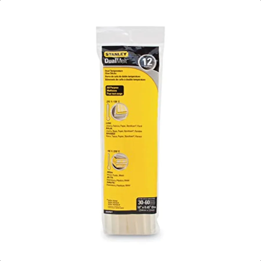 

Stanley Hand Tools GS25DT Dualtemp Glue Stick 12 Count