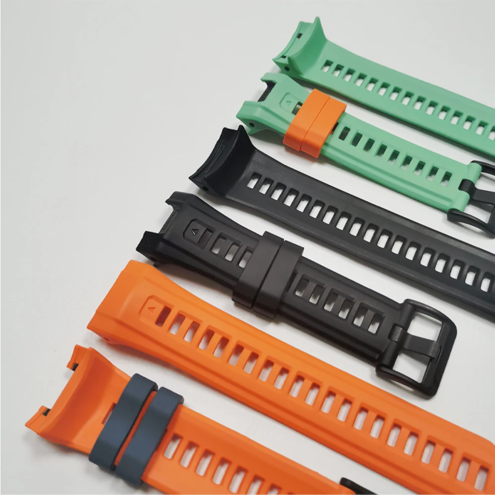 Instinct 3 Solar 45mm 50mm、Instinct E 3 AMOLED 50mm対応 ラバーバンド ストラップ スポーツウォッチバンド リストバンド ブレスレット (隙間なし)