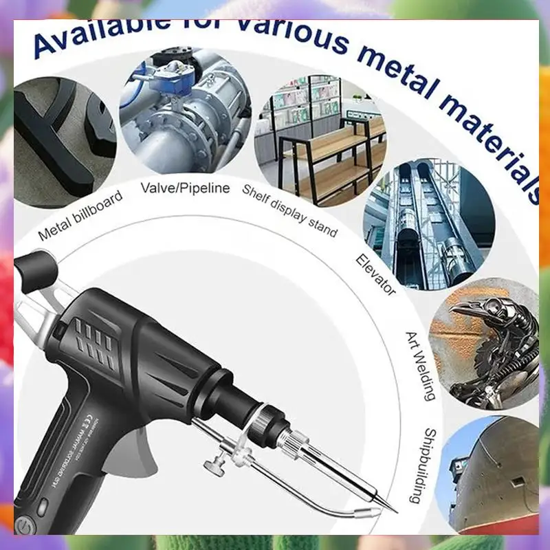 

Internally Heated Industrial Laser-Welding Tools, 110V Handheld Welder, Automatic Industrial-Grade Welding Tool (US)-ABXK