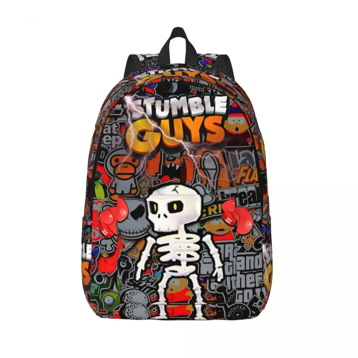 

Рюкзак Game Stumble для парней для мужчин и женщин, повседневный школьный деловой рюкзак, холщовые сумки для колледжа, подарок